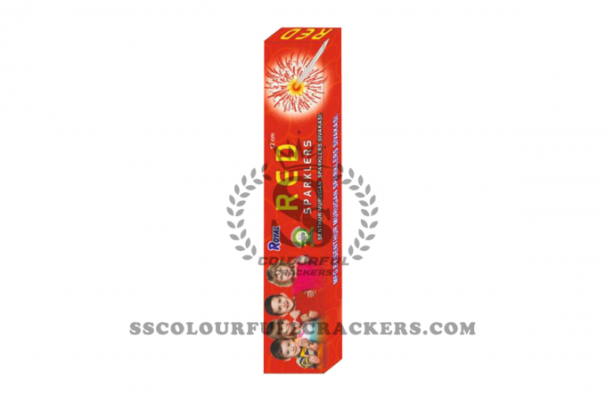 10 CM Red Sparkler