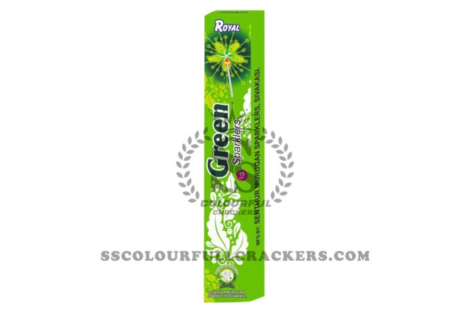 15 CM Green Sparkler